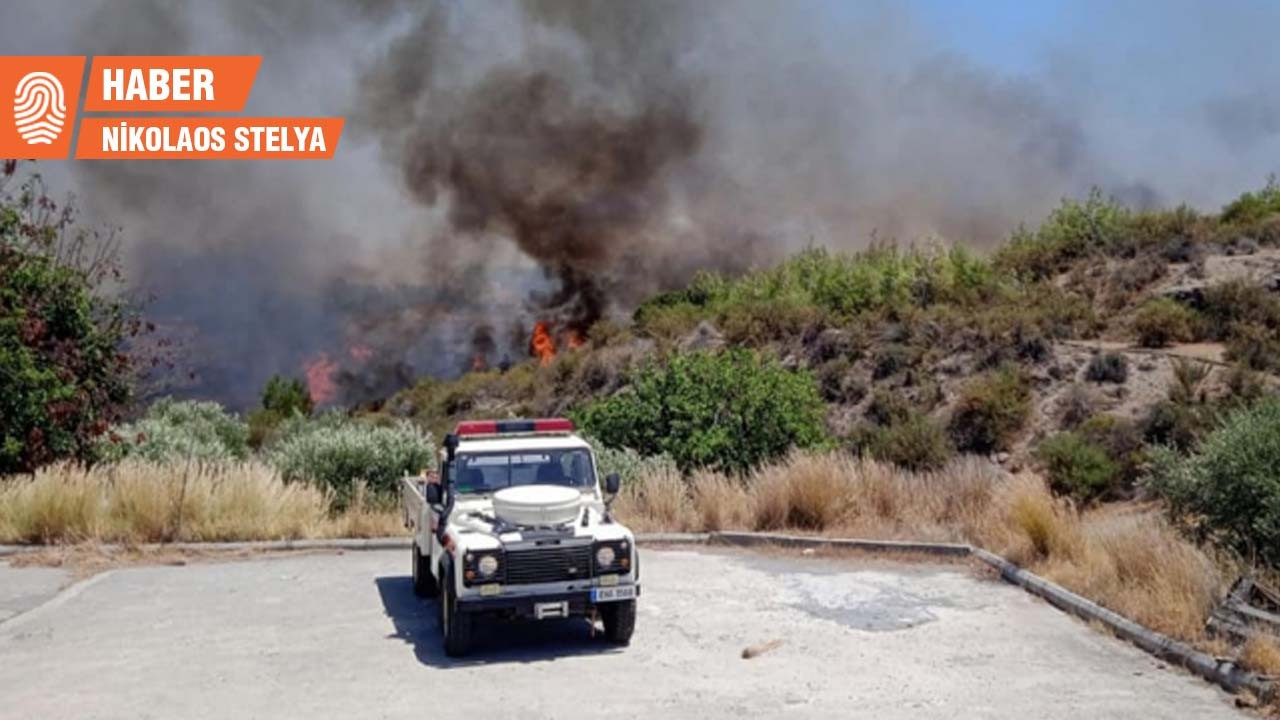 Kuzey Kıbrıs’taki orman yangını için uluslararası seferberlik