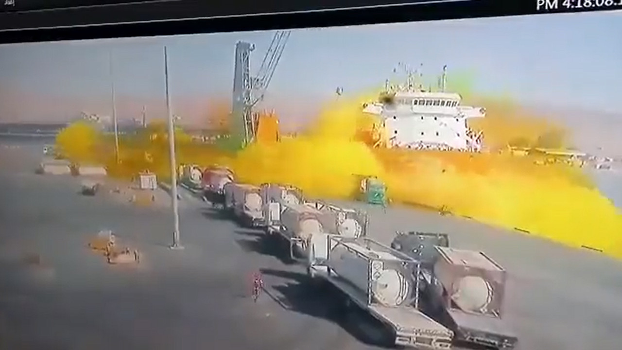 Ürdün'de limanda gaz sızıntısı: 10 ölü, 251 yaralı