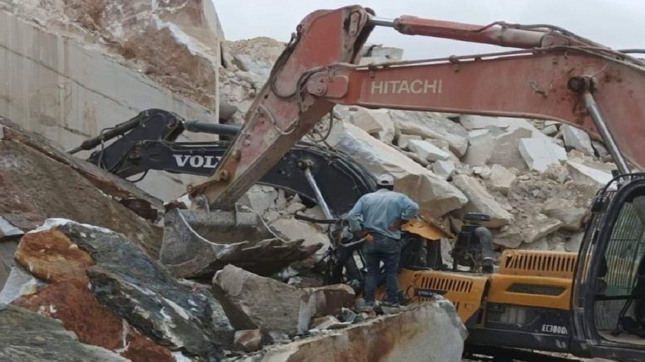Balıkesir'de mermer ocağında göçük: 1 işçi öldü