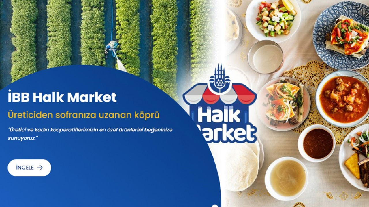 İBB Halk Market online satışa başladı