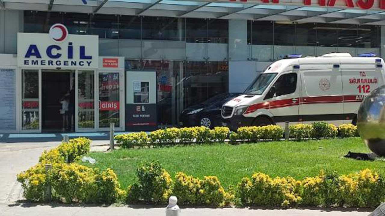 Tıp merkezinde oksijen tüpü patladı, bir işçi hayatını kaybetti