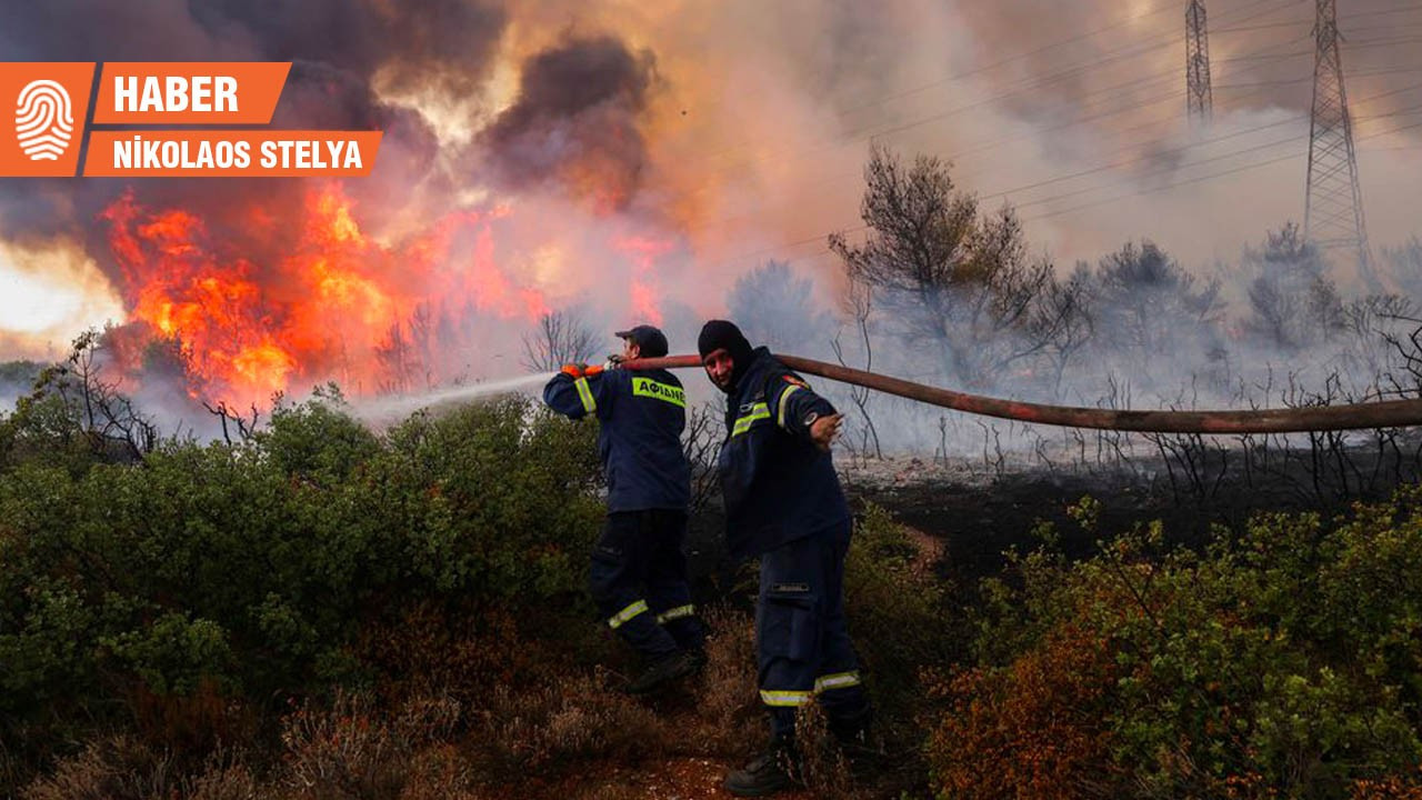 Yunanistan orman yangınlarıyla mücadele ediyor: 52 ayrı noktada yangın