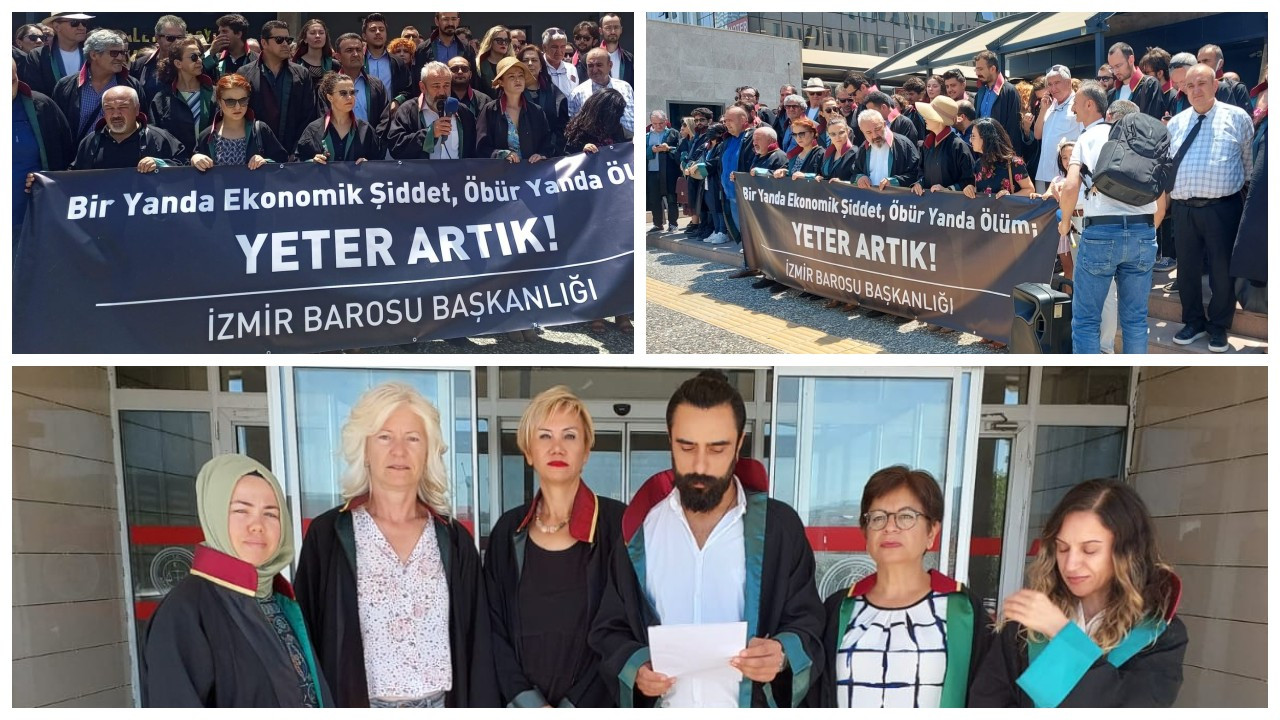 Avukatlar meslektaşları Bakırtaş'ın katledilmesini protesto etti