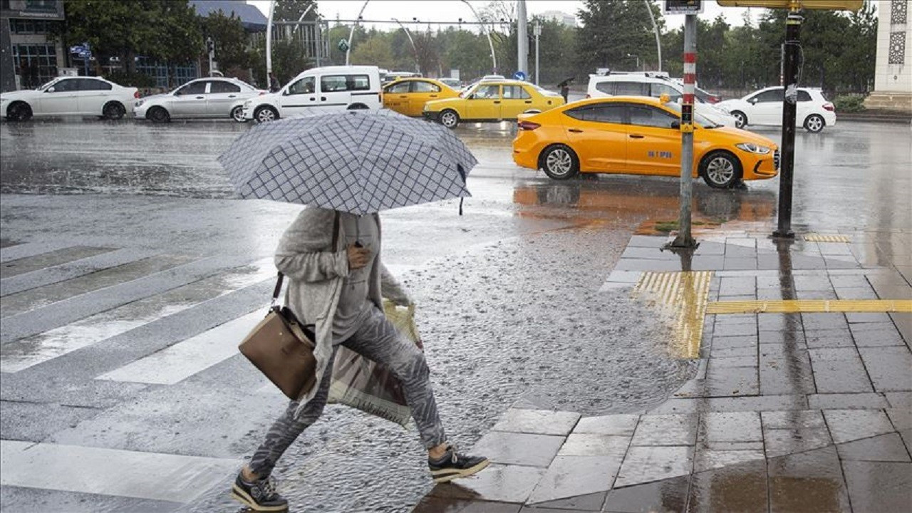 Meteoroloji'den 10 il için sağanak yağış uyarısı