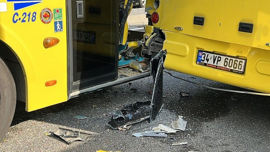 Ataşehir'de iki İETT otobüsü çarpıştı: Bir yolcu yaralandı - Sayfa 3