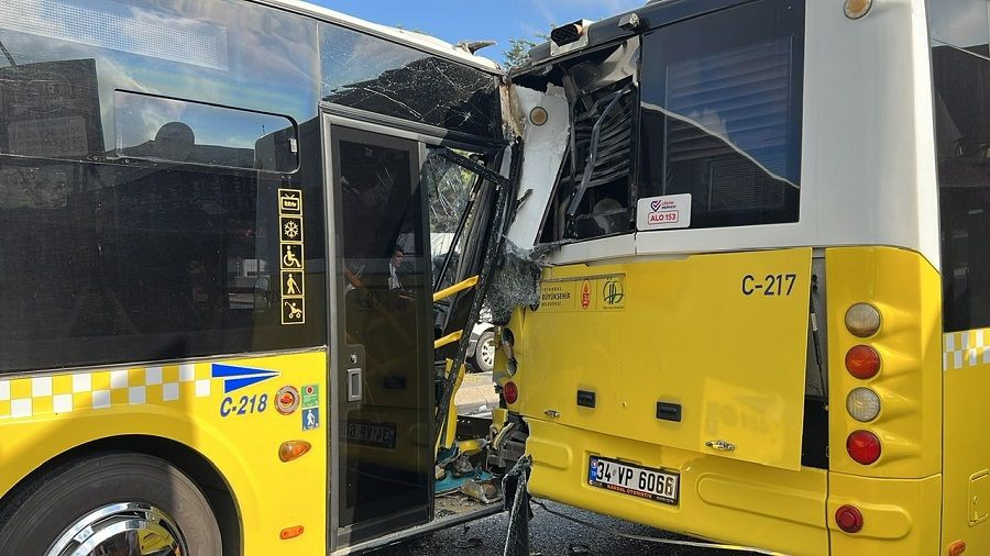 Ataşehir'de iki İETT otobüsü çarpıştı: Bir yolcu yaralandı - Sayfa 2