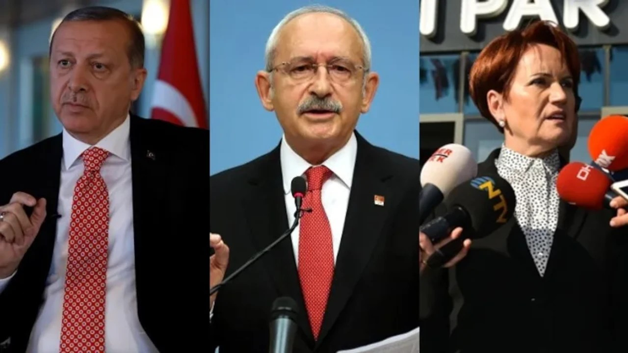 Oy potansiyeli anketi: Akşener 50, Kılıçdaroğlu 49, Erdoğan 44