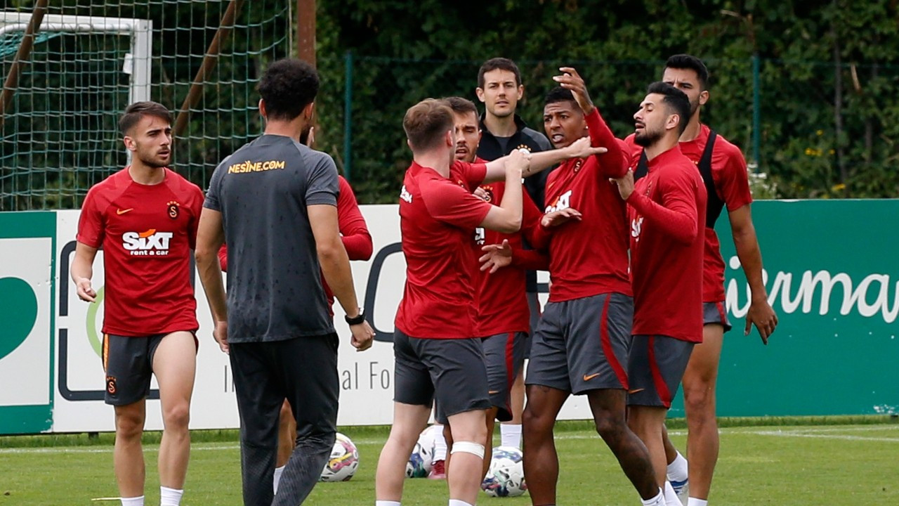 Galatasaray'ın Graz'daki antrenmanında kavga