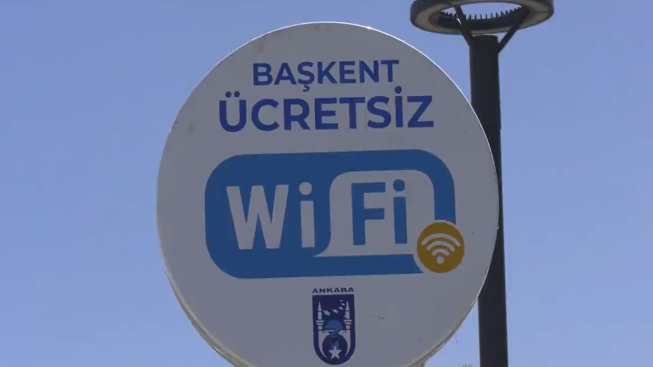 Ankara'da 65 noktada ücretsiz internet hizmeti sağlanacak