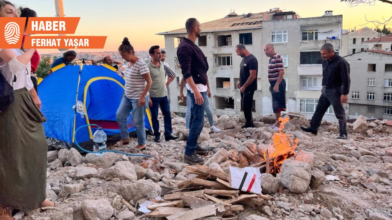 Fetihtepe'de yıkılan evin yerine çadır: Kerbela bu kadar susuz kalmadı