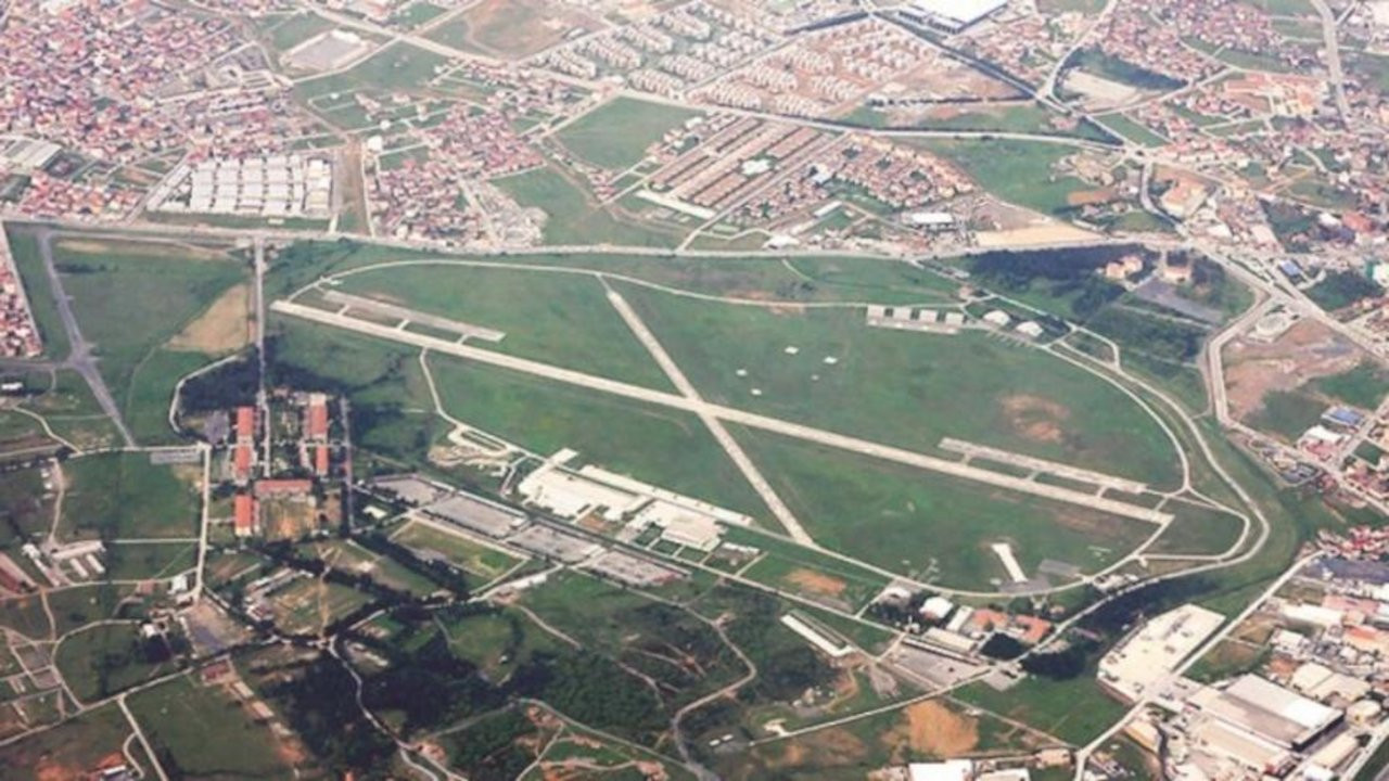 Askeri havalimanının bir bölümü AK Partili belediyeye tahsis edildi