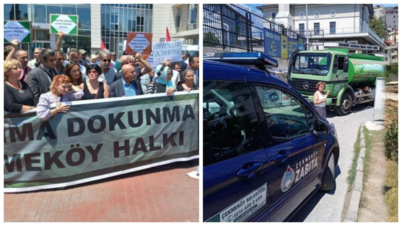AK Partili Çekmeköy Belediyesi İBB ekiplerini içeri almadı