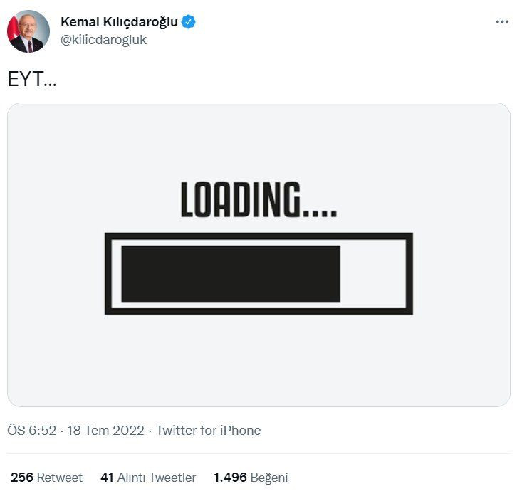 KYK faizlerinin silinmesi sonrası Kılıçdaroğlu'ndan tweet: EYT loading - Sayfa 3
