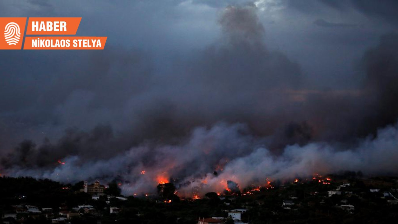 Yunanistan'da orman yangınları: Atina’nın kuzey kesimi alevlere teslim