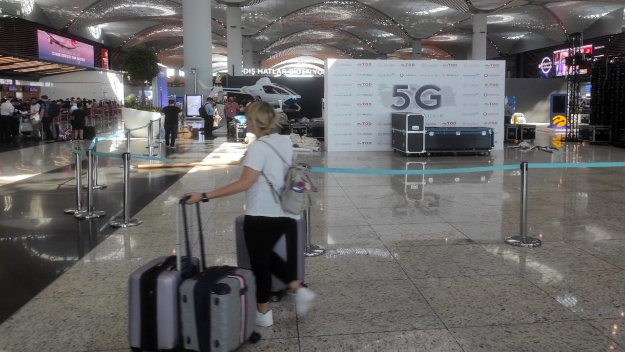 Türkiye'de 5G teknolojisi İstanbul Havalimanı'nda başladı