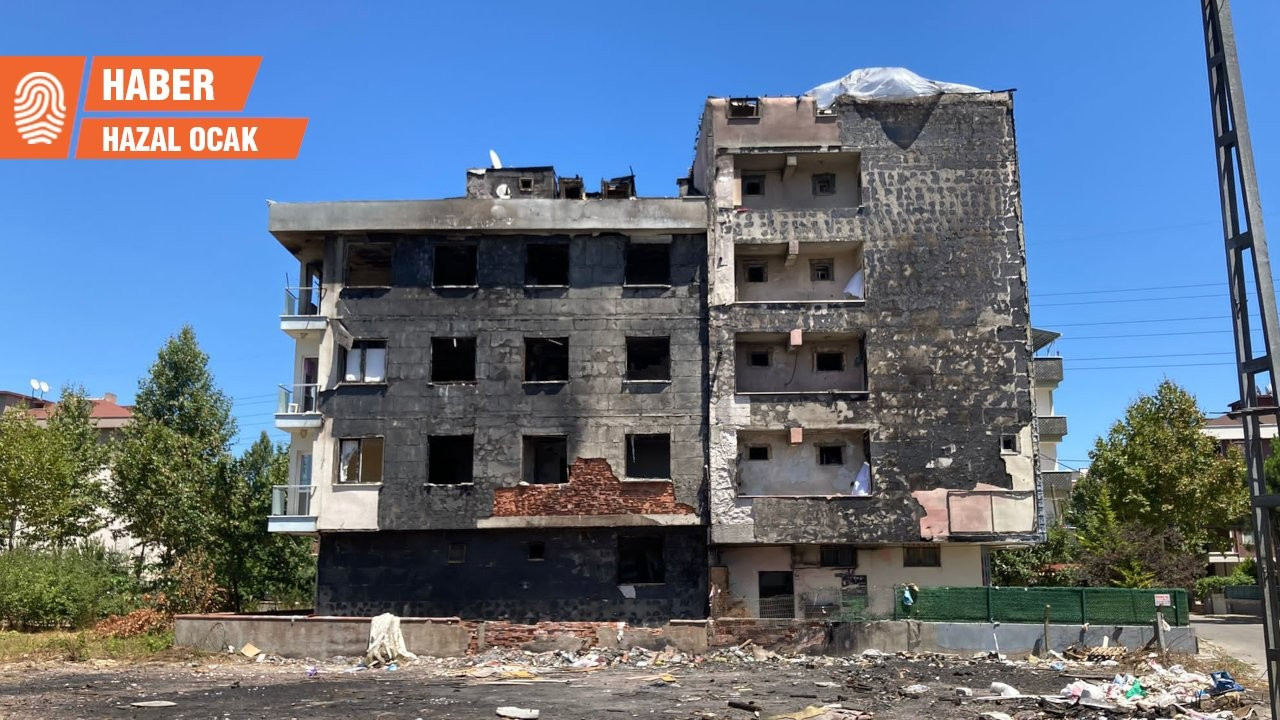 Yanan binada yaşam mücadelesi: Kiralar yüksek, zararımız büyük