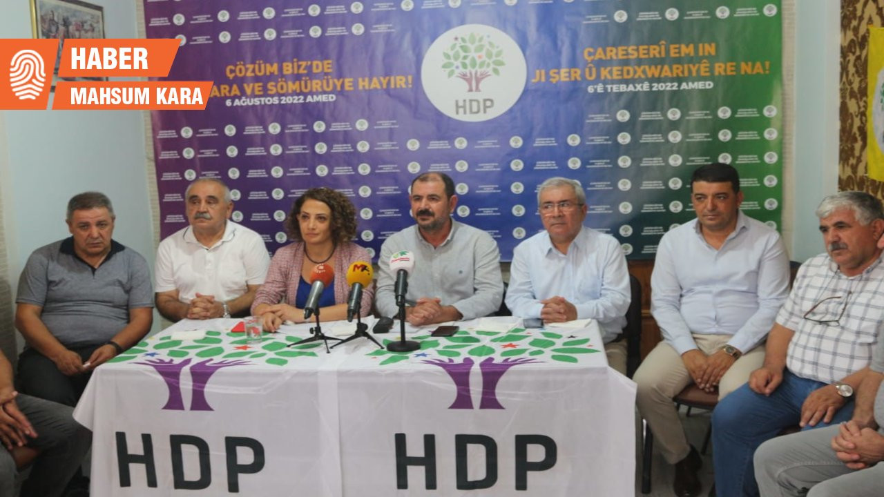 HDP Diyarbakır mitingi için start verdi: 'Çözüm bizde' diyeceğiz