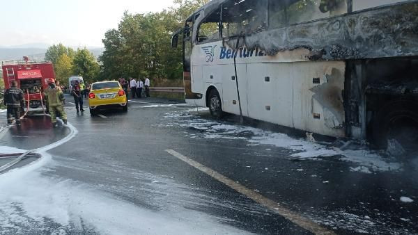 Bursa'da yolcu otobüsünde yangın: 40 yolcu tahliye edildi - Sayfa 4