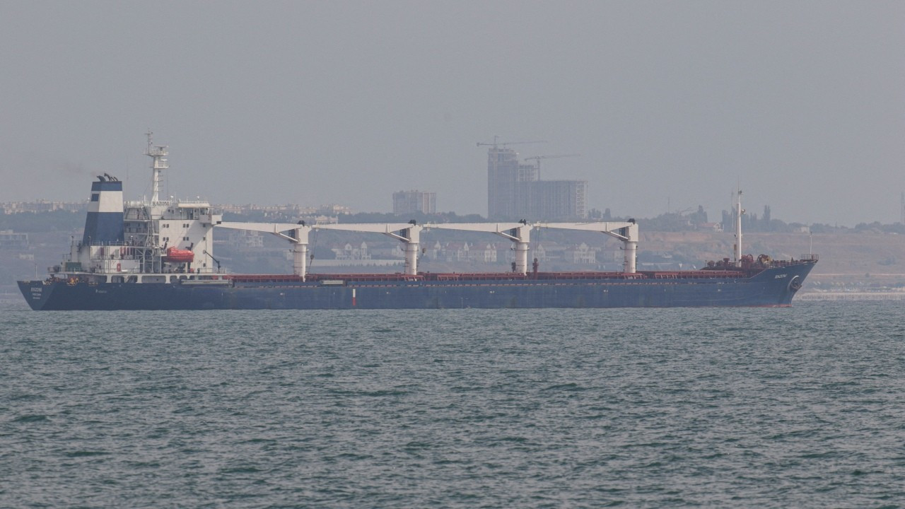 MSB: Ukrayna'dan yola çıkan tahıl gemisi tahsis edilen yere demirledi