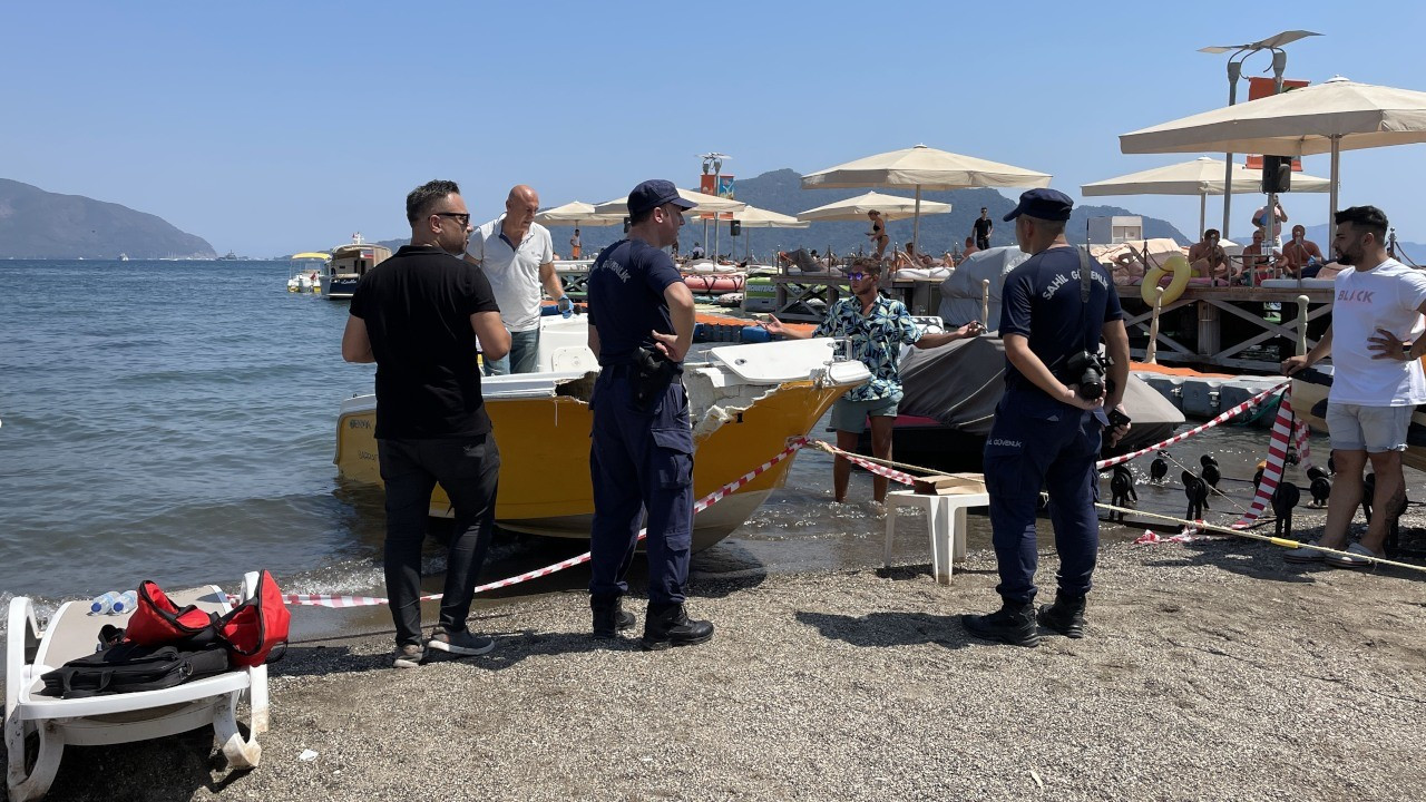 Muğla'da tekne kazası: 1 ölü, 5 yaralı