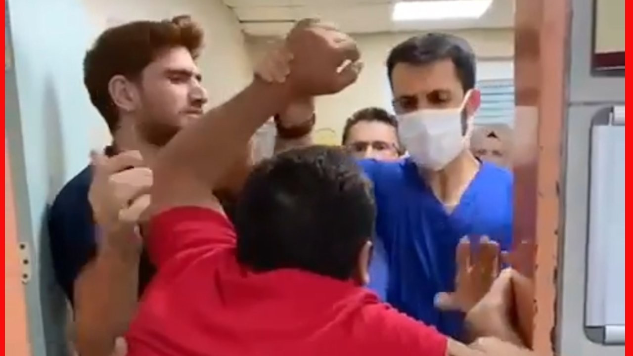 Maske uyarısında bulunan doktora saldırı