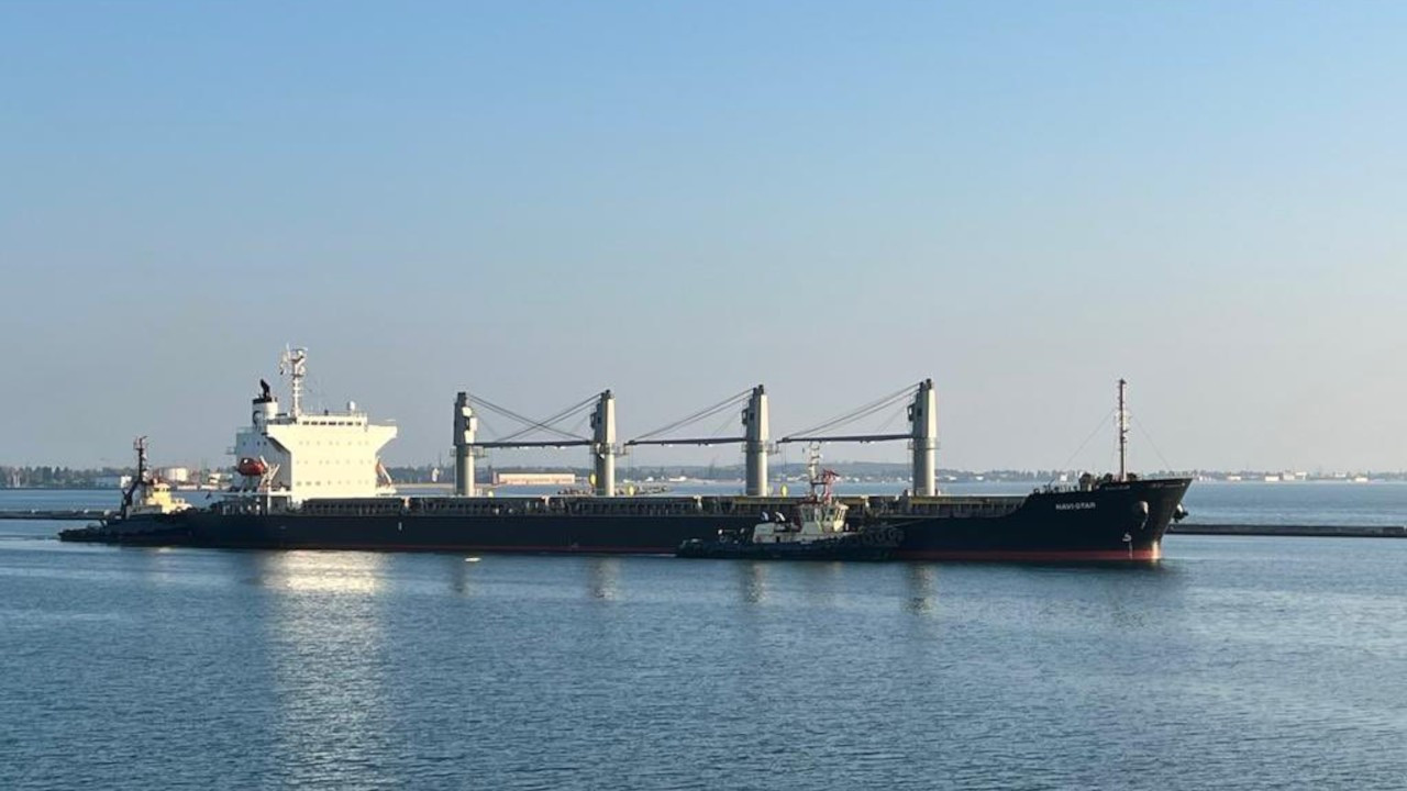 MSB: Mısır yüklü üç gemi Odessa'dan yola çıktı