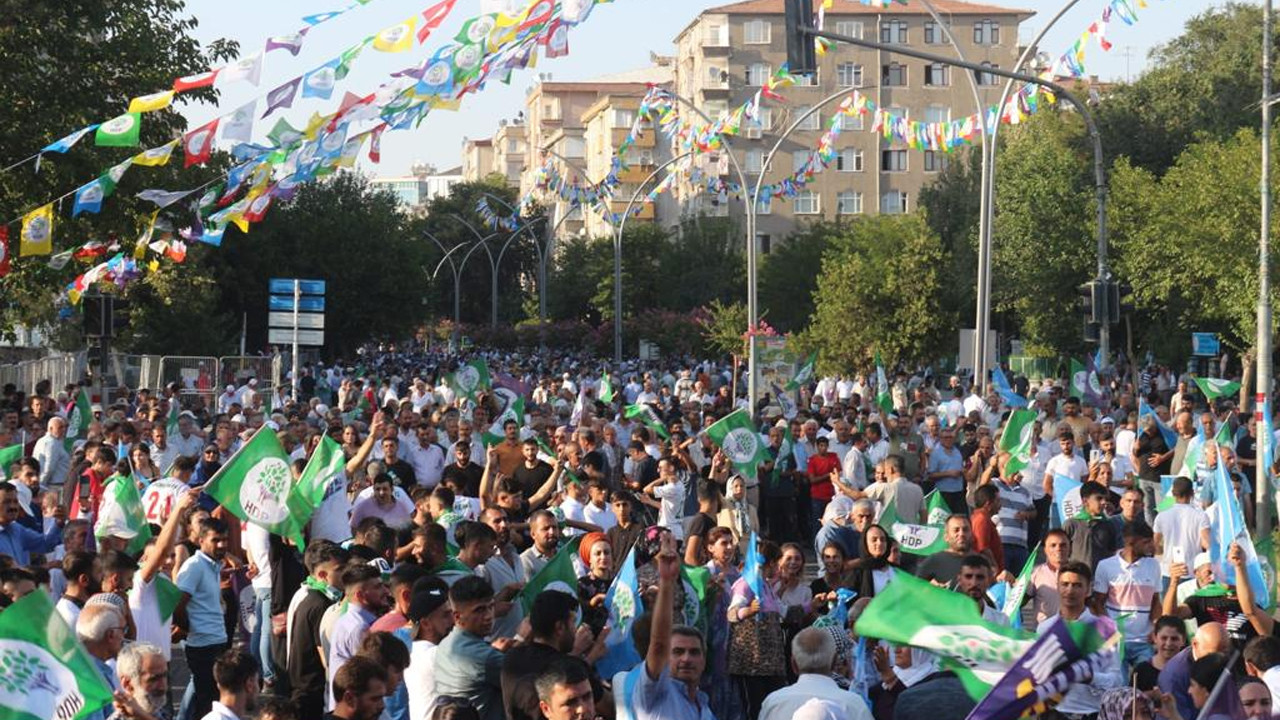 HDP Diyarbakır mitingi: Çözüm Biz’de