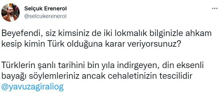 Yavuz Ağıralioğlu'nun Türk ve Kürt tanımlarına tepki: Siz kimsiniz? - Sayfa 4