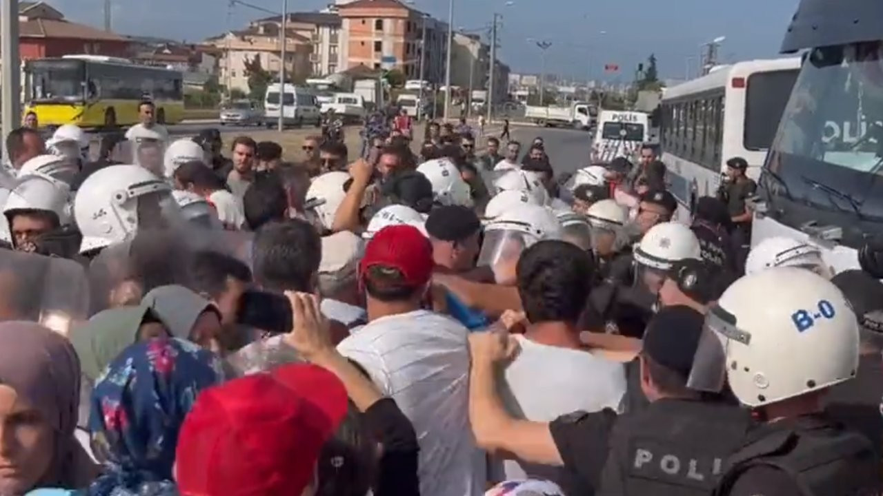 ETF işçi eylemi: Fabrikadaki mallar polis eşliğinde çıkartıldı