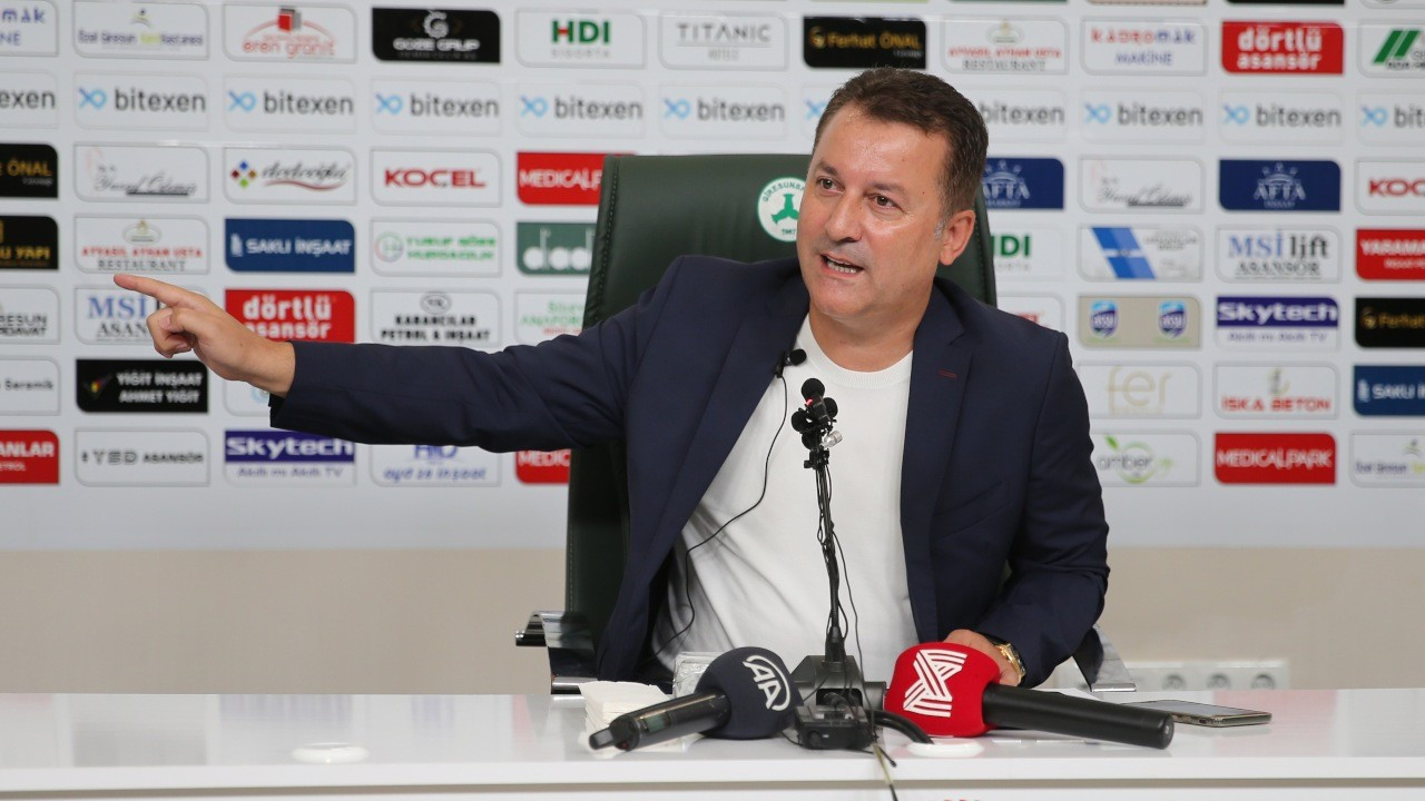 Giresunspor Başkanı Karaahmet: Bu takıma 5 oyuncu daha girecek