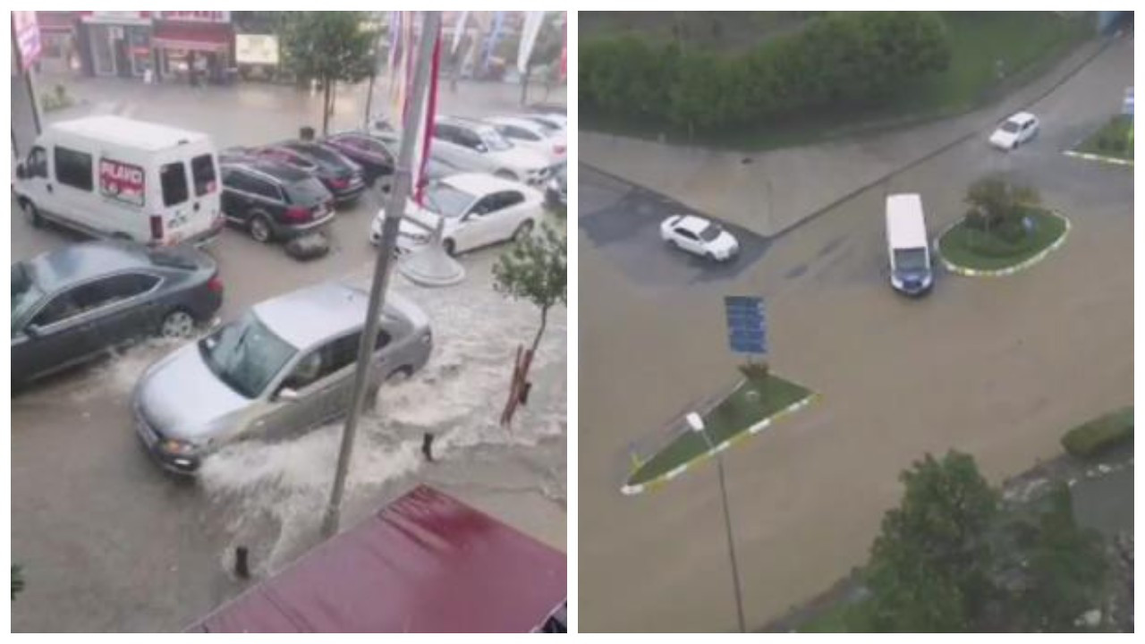 Meteoroloji uyarmıştı: Silivri'de şiddetli yağış etkili oldu