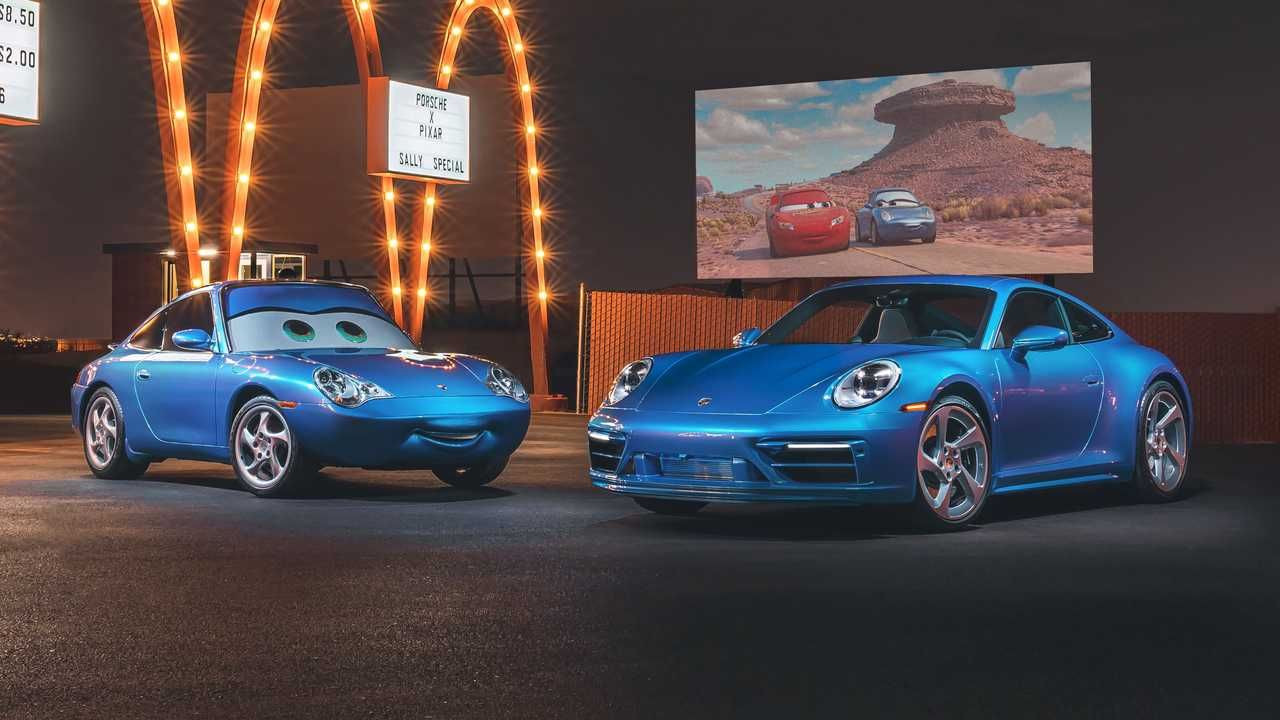 Porsche ve Pixar'dan ortak çalışma: Arabalar filminin Sally'si gerçek oldu - Sayfa 1