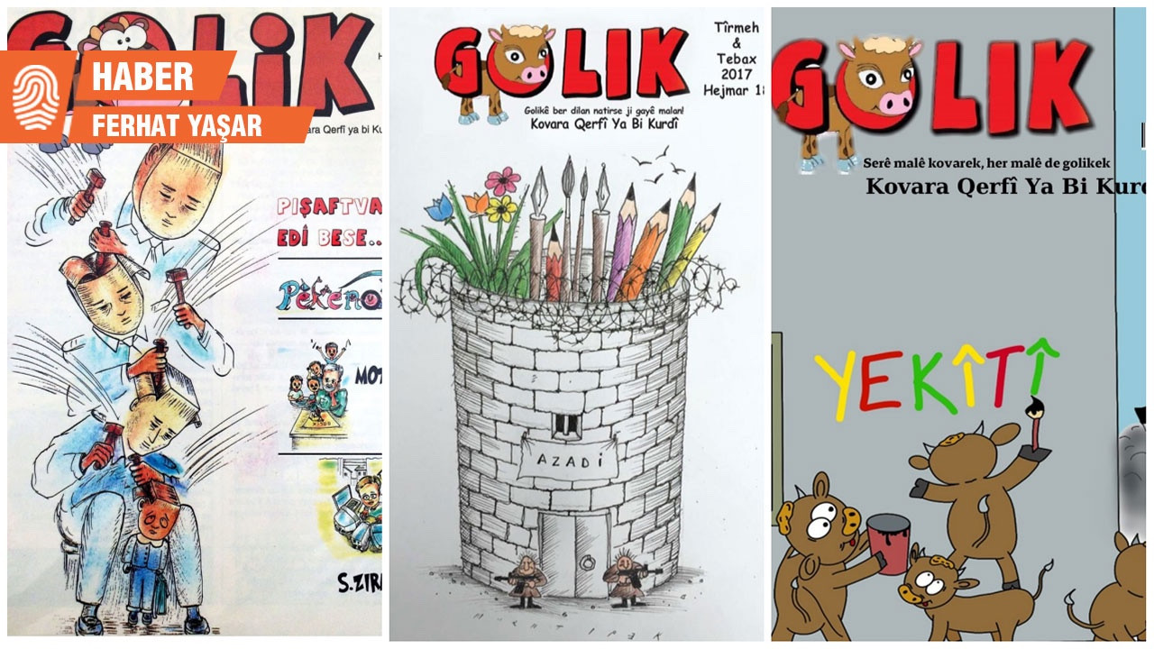Kürtçe mizah dergisi 'Golik' yeniden yayında: Bu bir gülme eylemidir