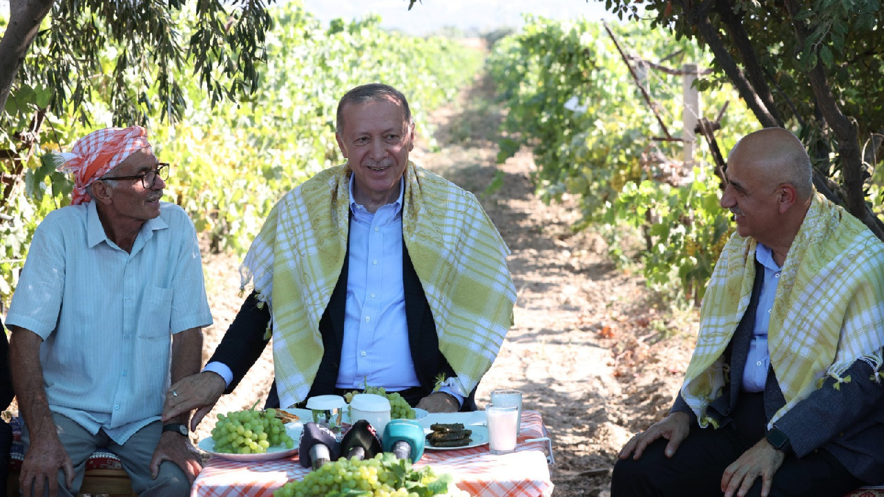 Cumhurbaşkanı Erdoğan kuru üzüm taban fiyatını açıkladı