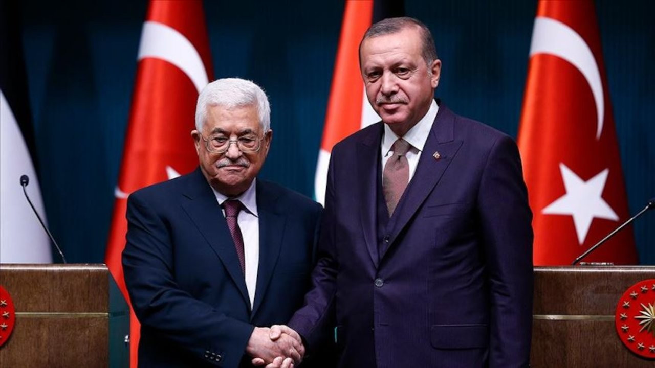 Filistin Yönetimi lideri Mahmud Abbas Türkiye'de