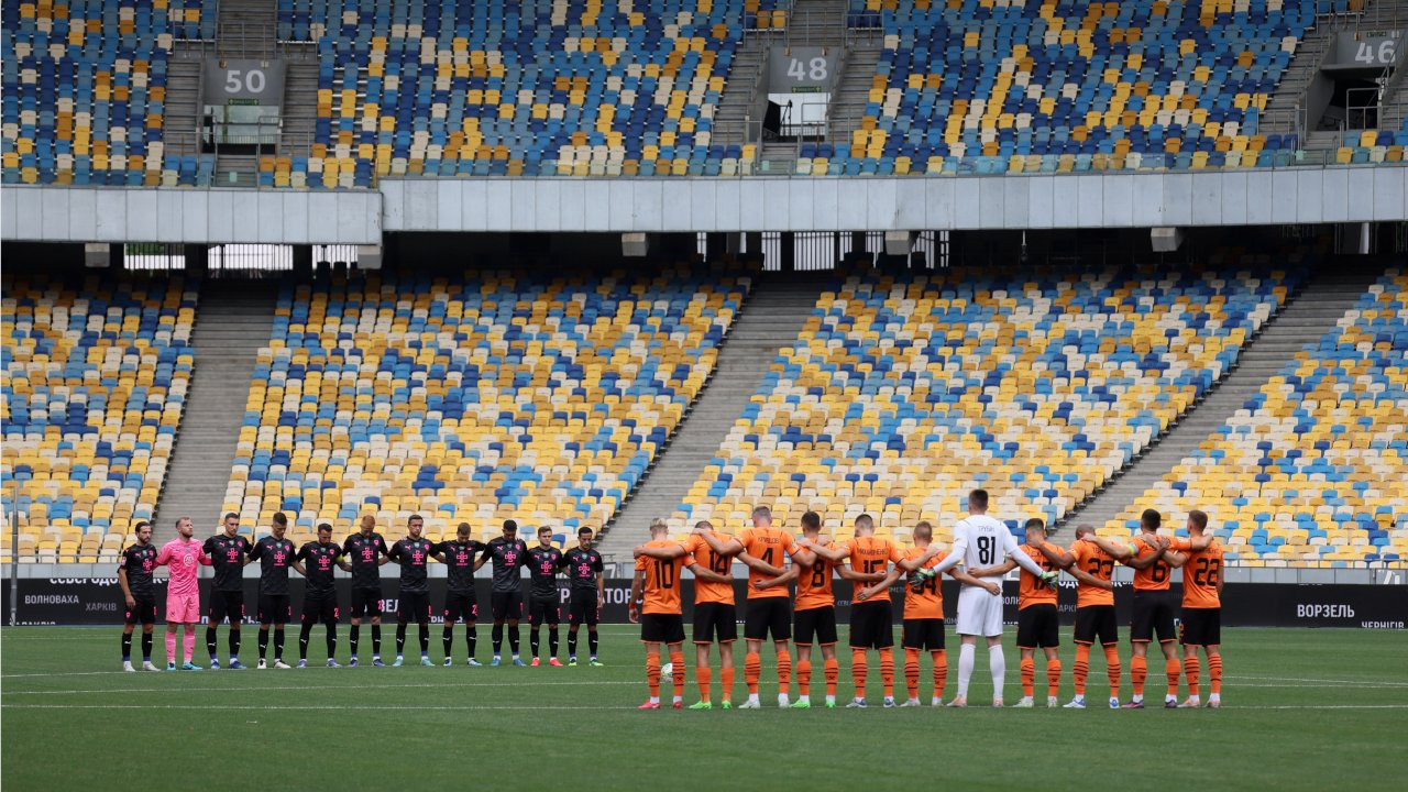 Ukrayna'da futbol ligi yeniden başladı