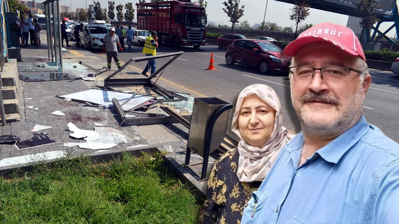 Ankara'da araç durağa daldı: Meclis'te görev yapan polis ile eşi öldü