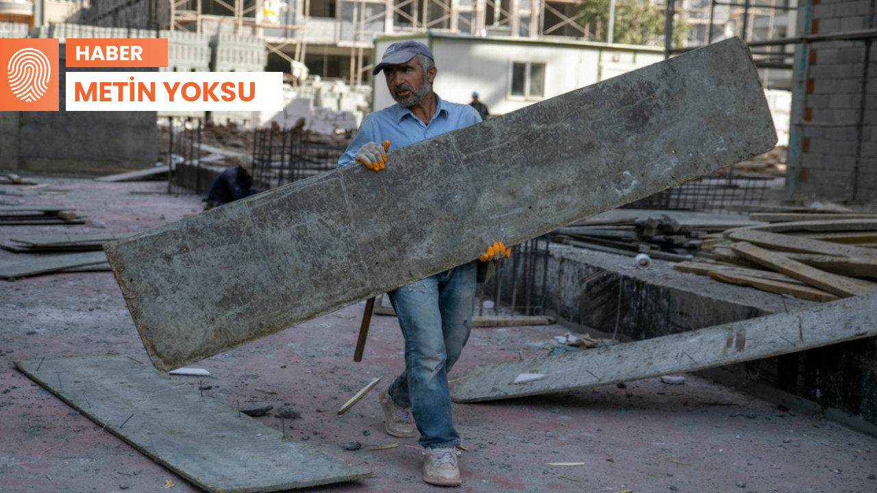 Batman’daki inşaat işçileri: Ücretler Türkiye ortalamasının altında