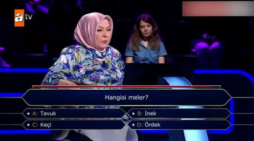 'Hangisi meler?' sorusunda joker kullandı, 200 bin liralık soruyu açtı - Sayfa 1