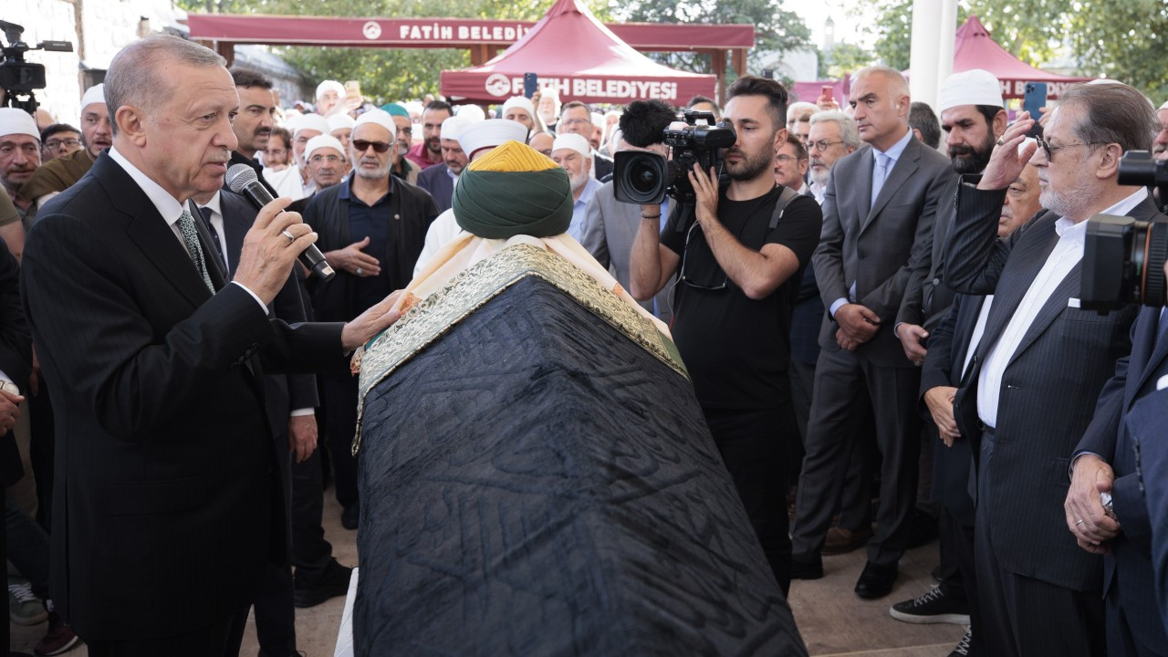 Erdoğan, Ömer Tuğrul İnançer'in cenaze törenine katıldı