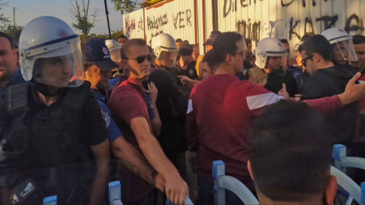 Polisten ETF işçilerine sabah baskını