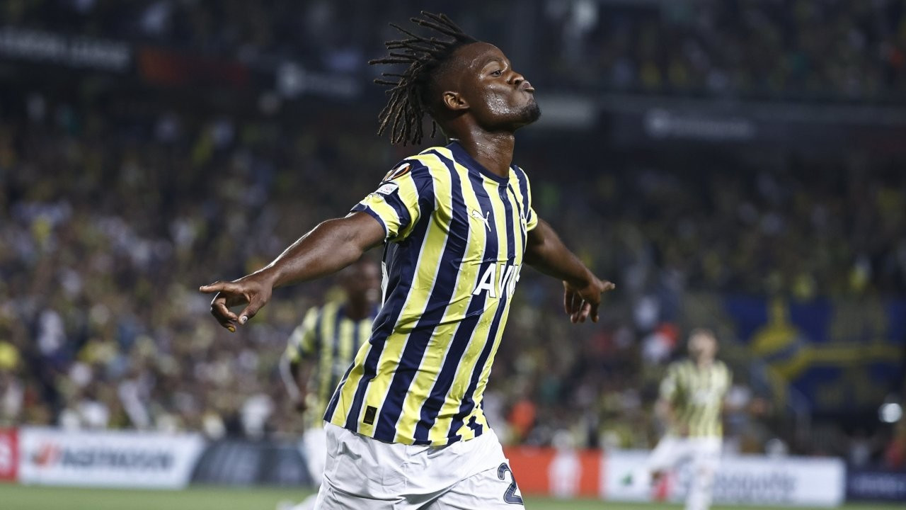 Fenerbahçe uzatmalarda kazandı: Galibiyet golü Batshuayi'den geldi
