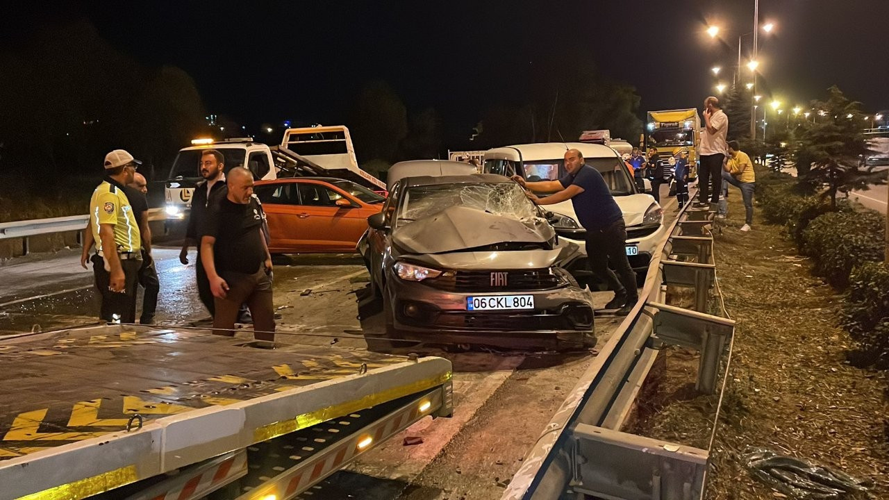 Samsun'da 23 araçlık zincirleme kaza: 9 kişi yaralandı