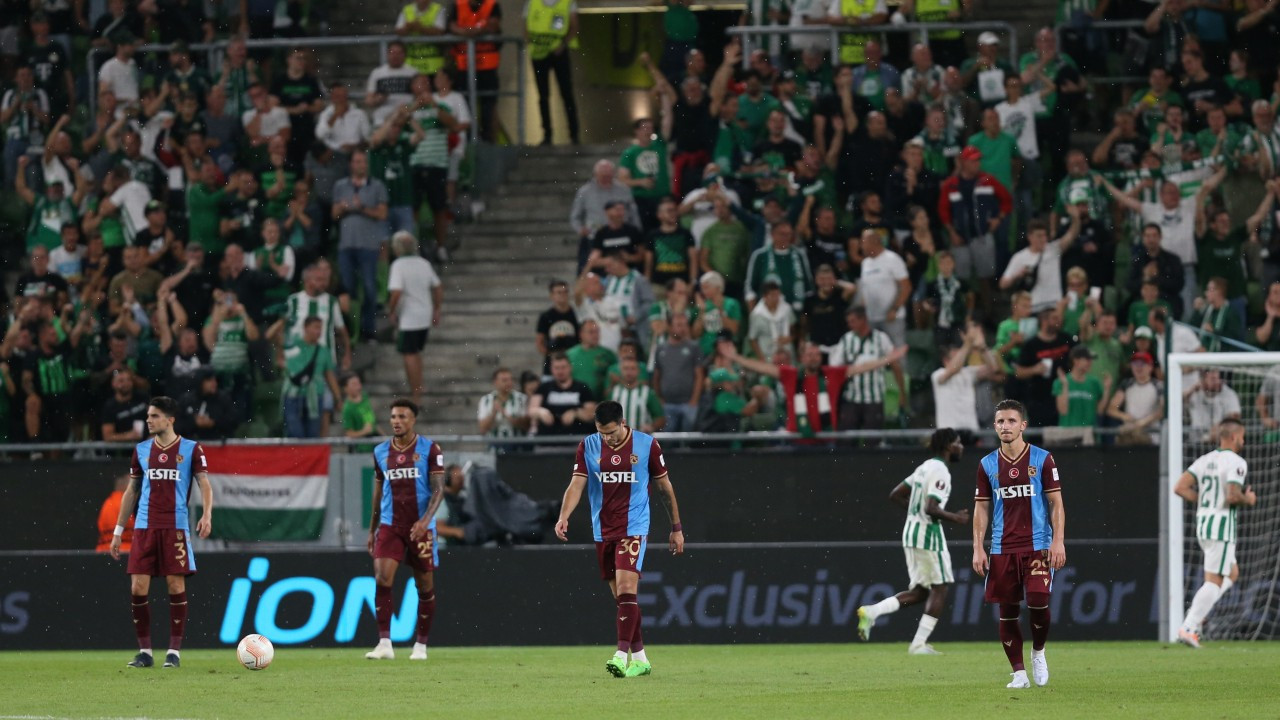 Trabzonspor Macaristan'dan eli boş dönüyor