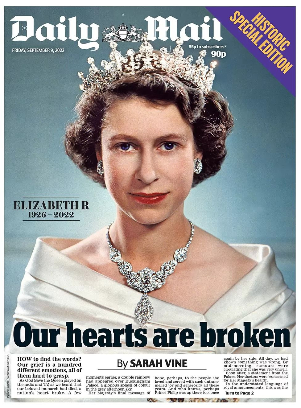 Kraliçe 2'nci Elizabeth’in ölümü İngiliz basınında: 'Kalplerimiz kırıldı' - Sayfa 2