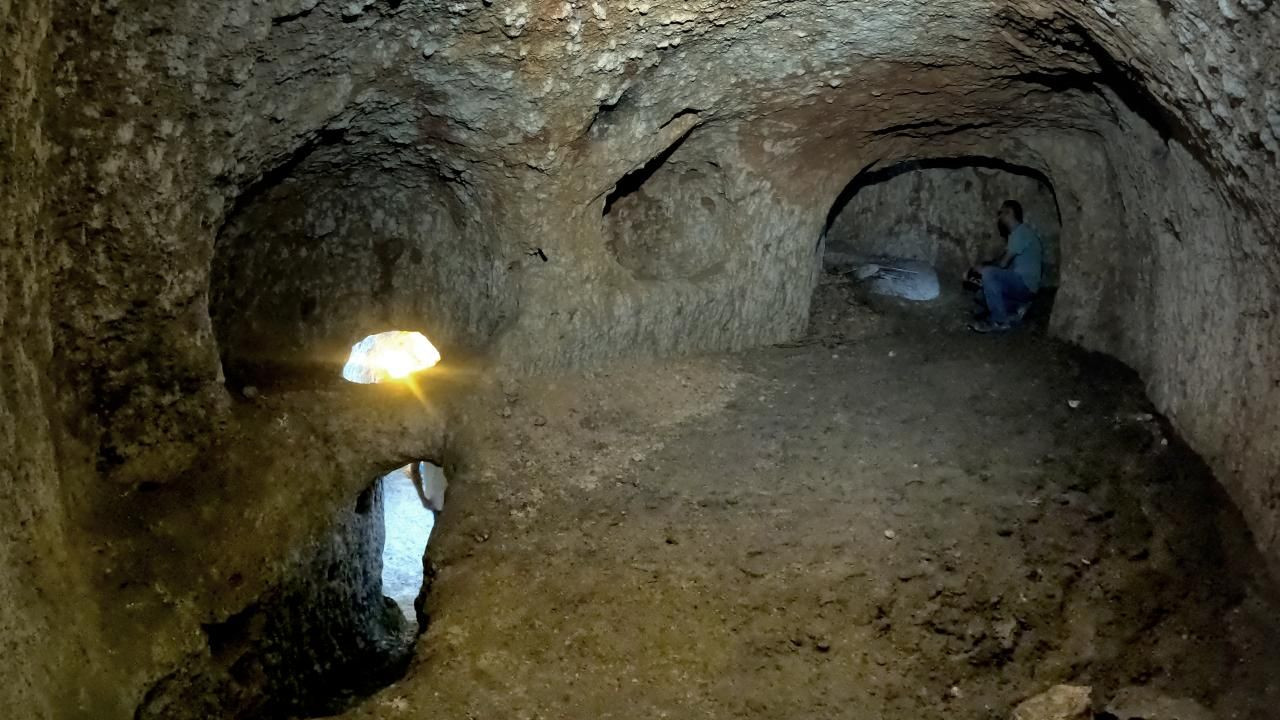 Konya'da tesadüfen antik yeraltı şehri keşfedildi - Sayfa 1