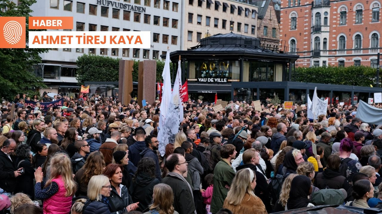 Stockholm'de ırkçılık karşıtı miting: 'Örgütlenmemiz gerekiyor'