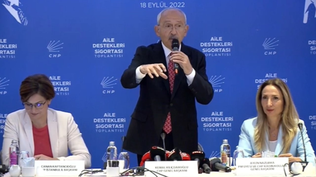 Kılıçdaroğlu: Düşük gelirli ailelere 5 bin 500 lira aylık bağlayacağız