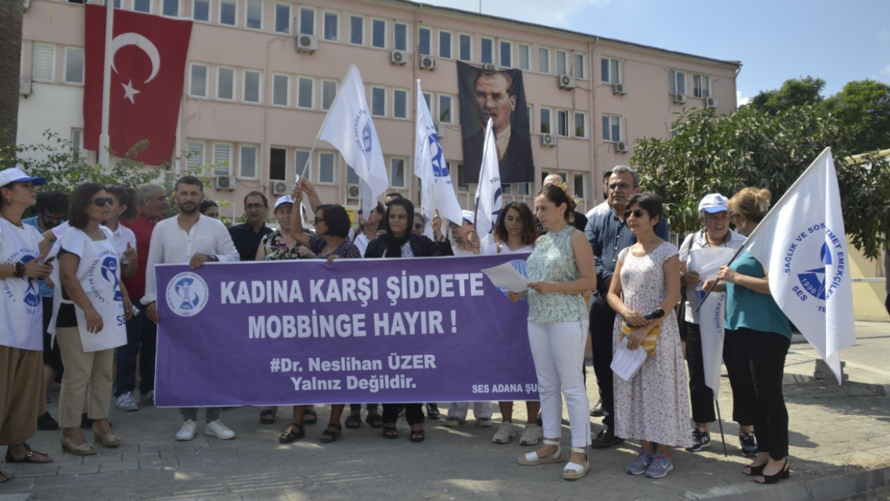 Adana’da başhekimden doktora saldırıya tepki
