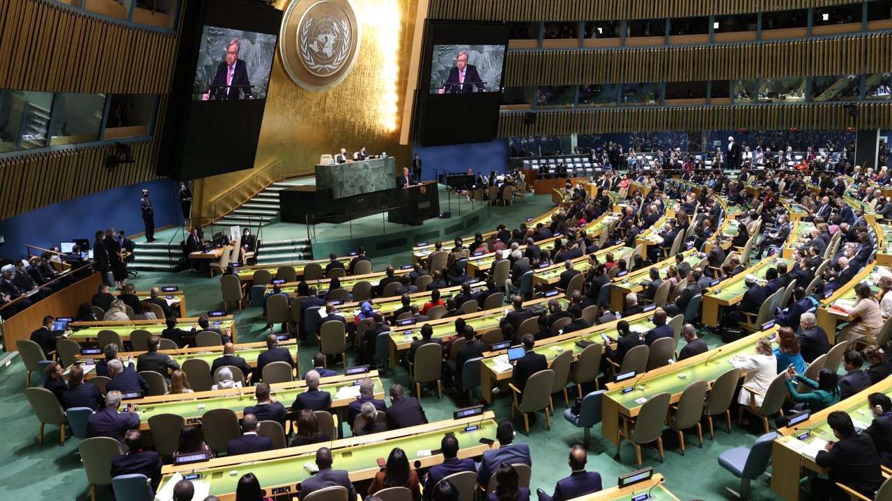 Birleşmiş Milletler 77'nci Genel Kurulu görüşmeleri başladı